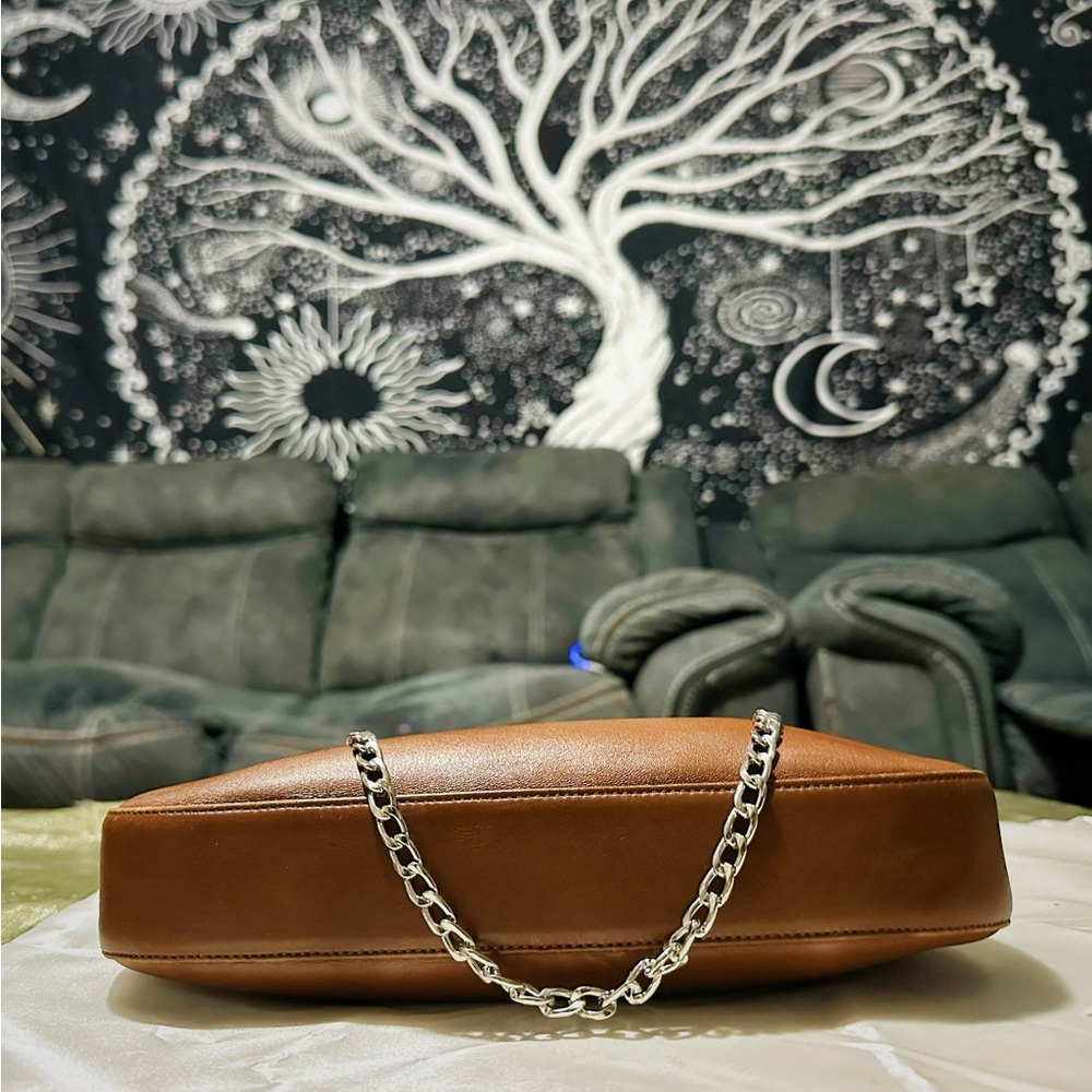 Vintage Coach soho Shoulder Bag Brown color soft Leather 2001 year - Picture 14 of 17